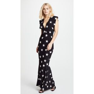 Norma Kamali V Neck Rectangle Gown